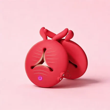 Remote Rabbit Nipple Vibrator Set