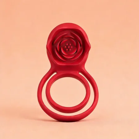 Rose Vibrating Cock Ring