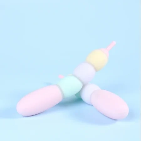 Detachable multi-colored candy vibrator