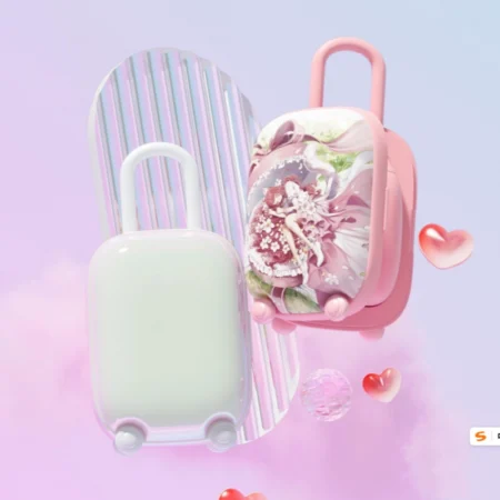 Magic Travel Case 2-in-1 Vibrating Egg