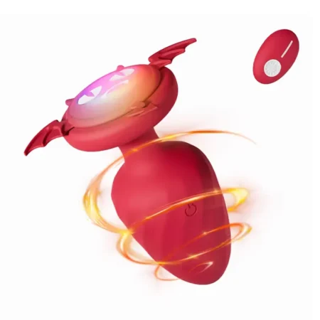 Devil Glow Vibrating Anal Plug