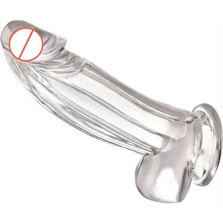 Clear Motion Stimulation Dildo