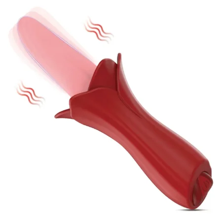 Silken Rose Tongue Massager