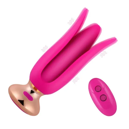 Floral Remote Anal Massager