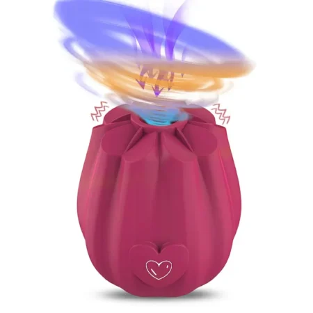 Heart Bloom Suction Vibrator