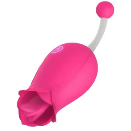 Rose Tongue Handle Vibrator