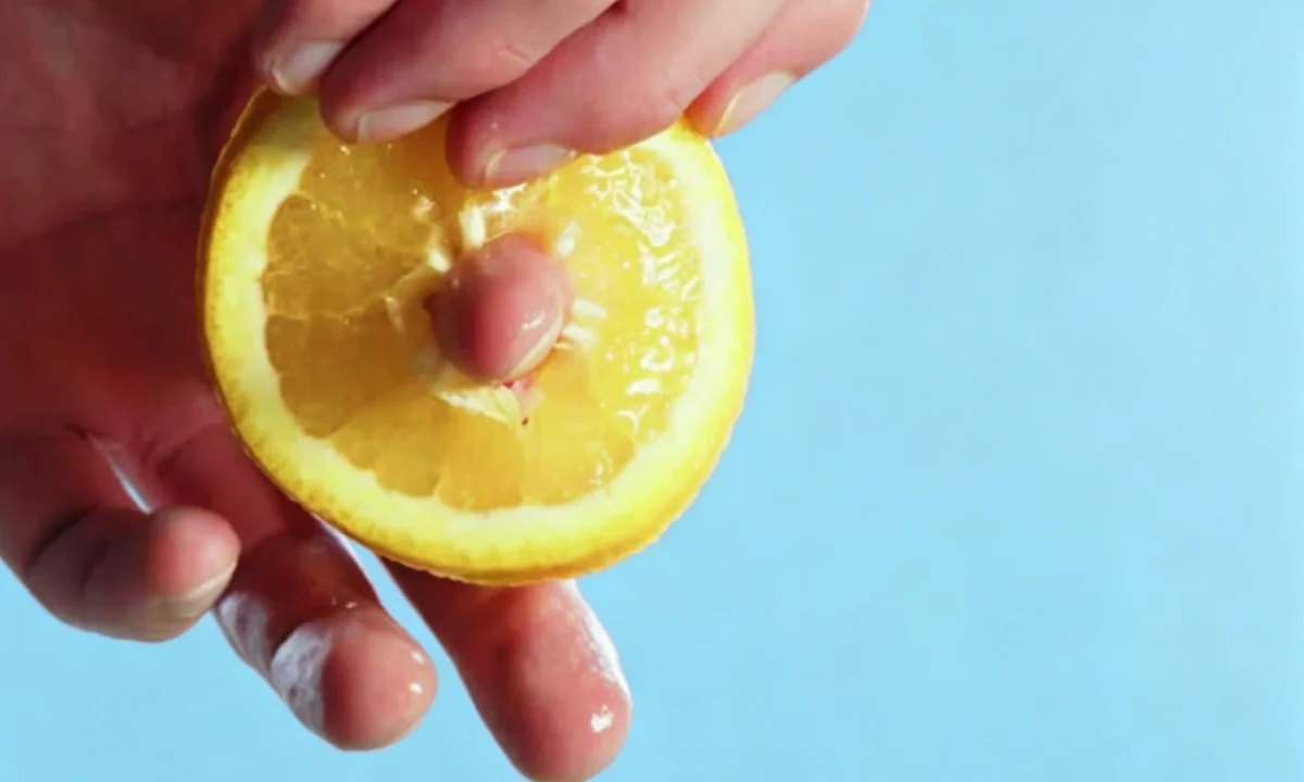 Lemon clitoral suction toy